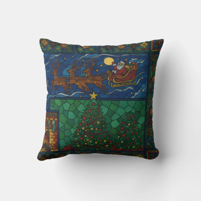 Cojín Decorativo Christmas Throw Pillow (Reverso)