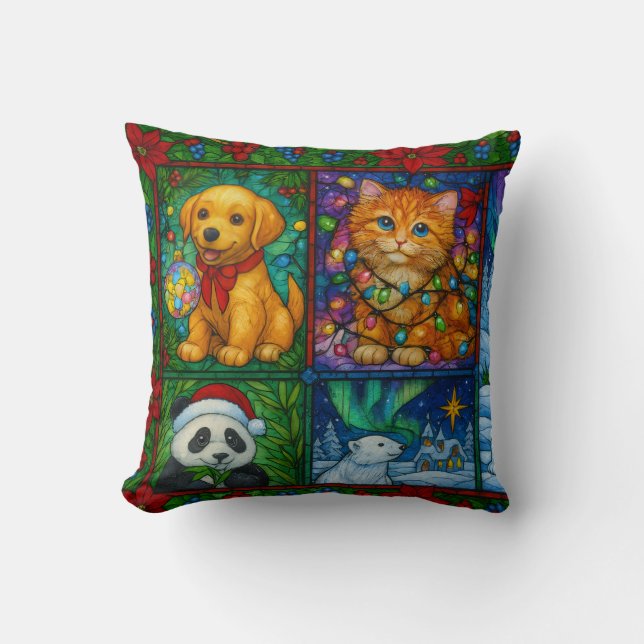 Cojín Decorativo Christmas Throw Pillow (Anverso)