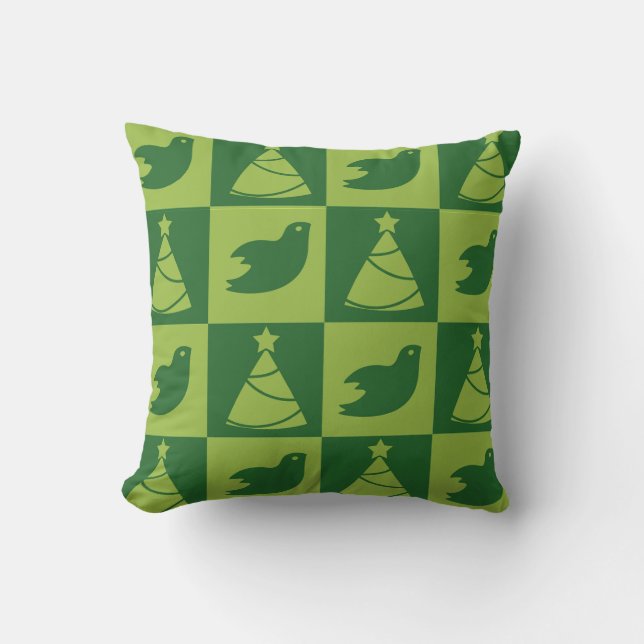 Cojín Decorativo Christmas Throw Pillow (Anverso)