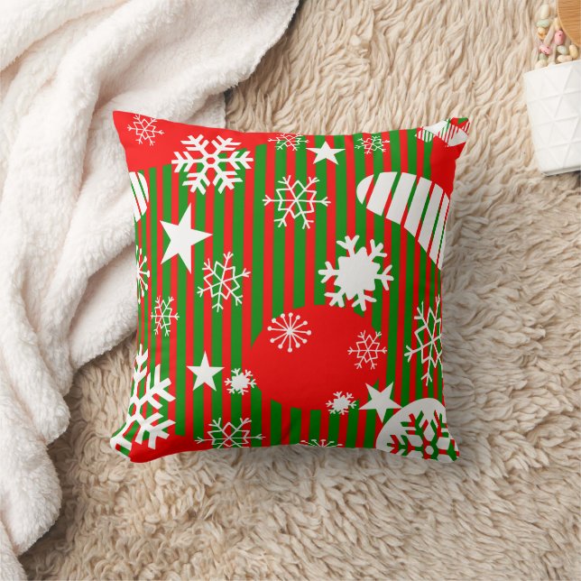 Cojín Decorativo Christmas Throw Pillow – Joy to the World (Manta)