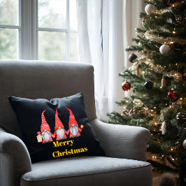 Cojín Decorativo Christmas Throw Pillow with Gnome