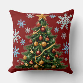 Cojín Decorativo Christmas Tree Throw Pillow