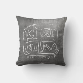 Cojín Decorativo Christogram ICHC NIKA
