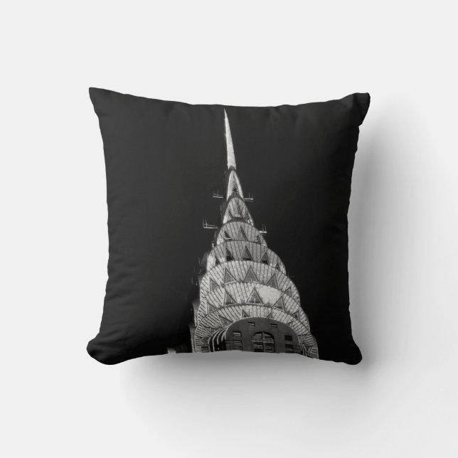 Cojín Decorativo Chrysler que construye - New York City (Anverso)