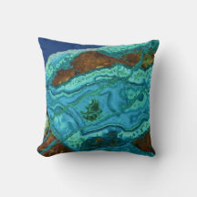 Cojín decorativo Chrysocolla