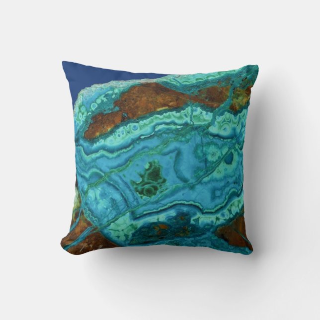 Cojín decorativo Chrysocolla (Anverso)
