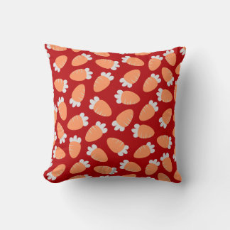 Cojín Decorativo Chubby Carrots Red