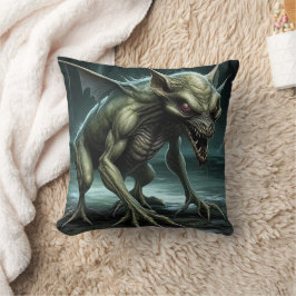 Cojín Decorativo Chupacabra - Monstruos criptográficos o animales