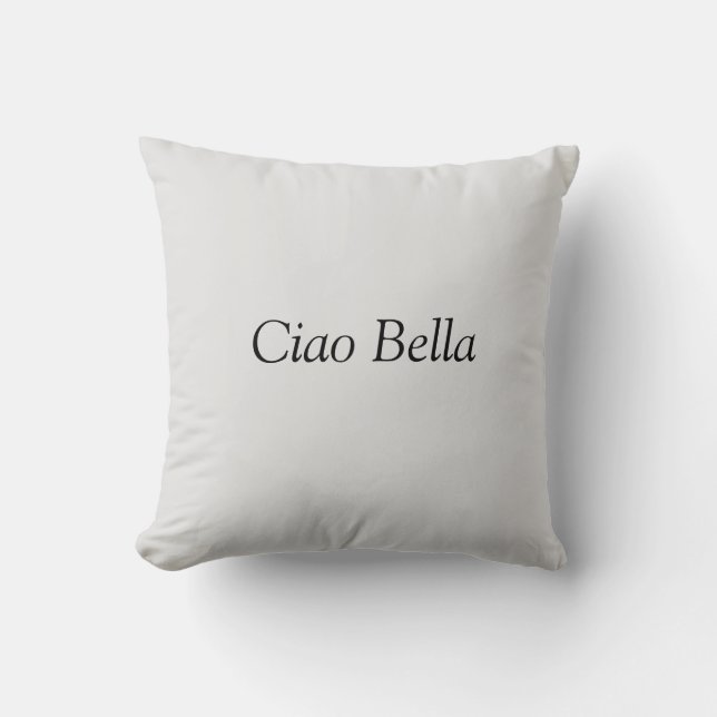 Cojín Decorativo Ciao Bella (Anverso)