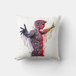 Cojín Decorativo Ciber humano