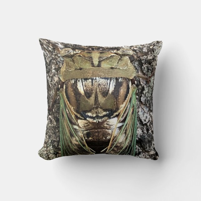 Cojín Decorativo Cicada (Anverso)