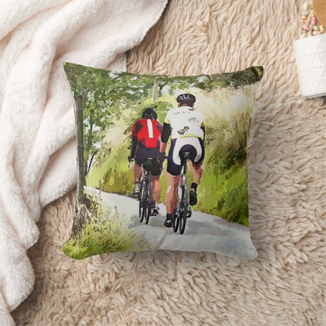 COJÍN DECORATIVO CICLISMO (Manta)