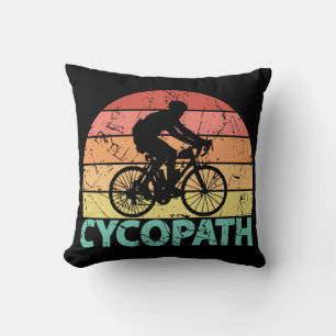 Cojín Decorativo Ciclista Cycopath Funny