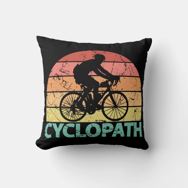 Cojín Decorativo Ciclopath divertida (Anverso)