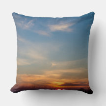 Cielo de atardecer de invierno