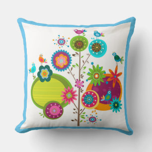 Cojín Decorativo Cielo de pájaro