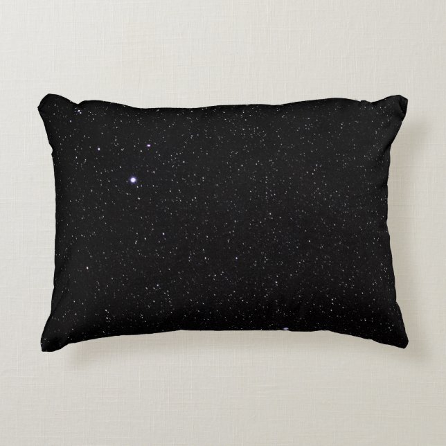 Cojín Decorativo Cielo nocturno con estrellas (Anverso)