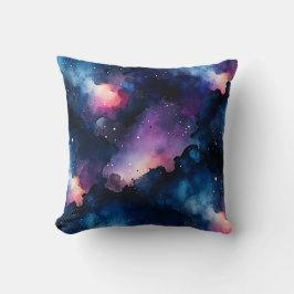 Cojín Decorativo Cielo nocturno de galaxia soñadora