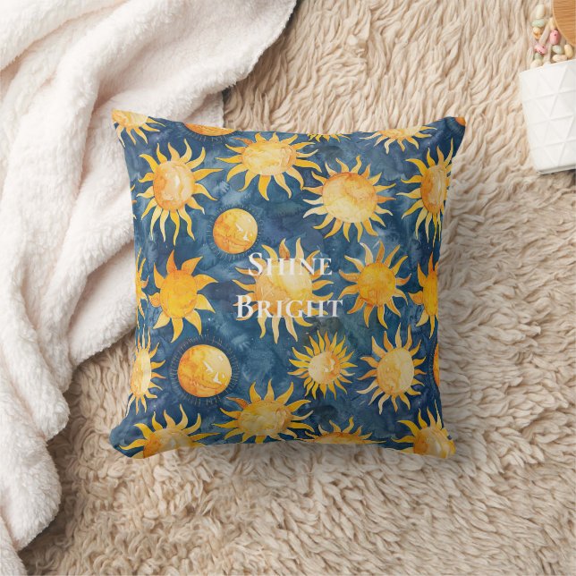 Cojín Decorativo Cielo Sol Brilla Brillante (Manta)