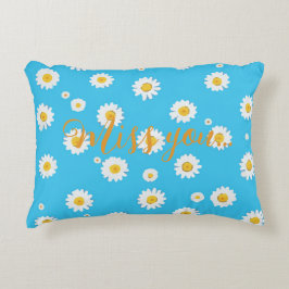 Cojín Decorativo Cielos de Margaritas Floreciendo
