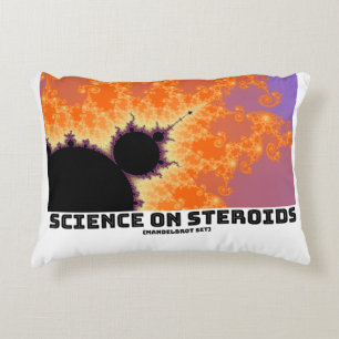 Cojín Decorativo Ciencia Sobre Esteroides Mandelbrot Fractal