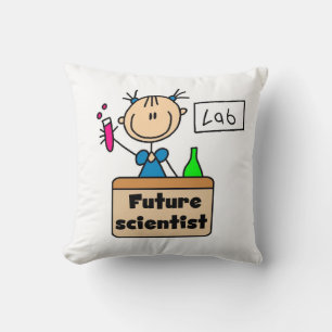 Cojín Decorativo Científico del Futuro