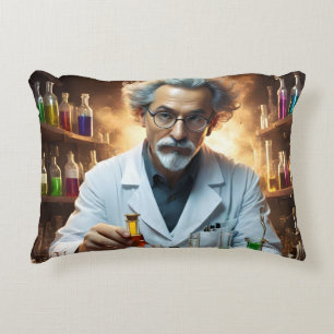 Cojín Decorativo Científico En Pociones De Mezcla De Laboratorio,