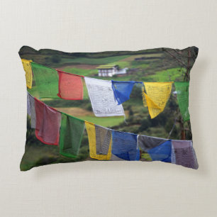 Cojín Decorativo Cierre De Las Banderas De Oración