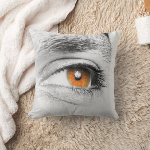 Cojín Decorativo Cierre de ojos humanos