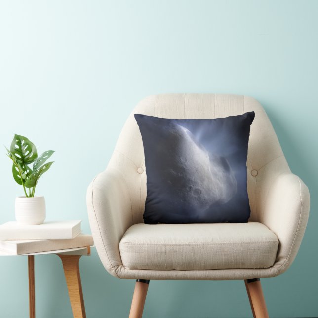 Cojín Decorativo Cierre Ilustrativo Del Comet Tempel. (Silla)