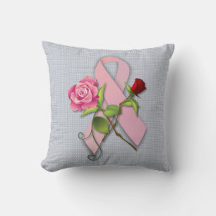 Cojín Decorativo Cierre para sobreviviente de cáncer de mama