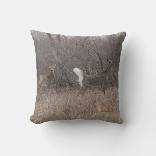 Cojín Decorativo Ciervos de cola blanca D1 Spring Bucks