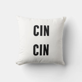 Cojín Decorativo Cin Cin Typography