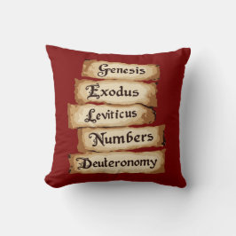 Cojín Decorativo Cinco Anillos El Pentateuch Stencil De Corte 6