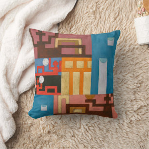 Cojín Decorativo Cinco Figuras Extendidas   Sophie Taeuber-Arp  