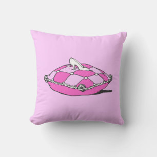 Cojín Decorativo Cinderella Slipper Pink Pillow