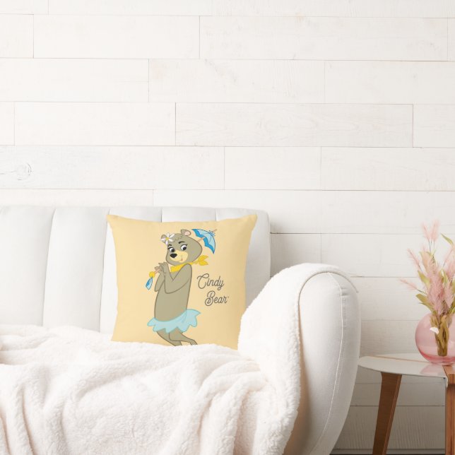 Cojín Decorativo Cindy Bear Holding Parasol (Sofá)