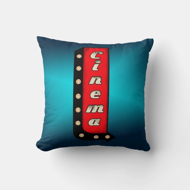 Cojín Decorativo Cine (Anverso)