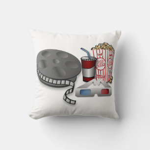 Cojín Decorativo Cine 3D