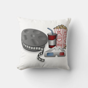 Cojín Decorativo Cine 3D