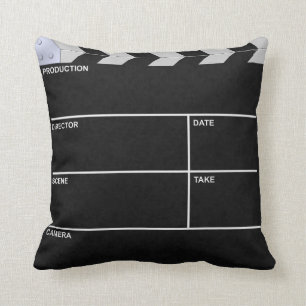 Cojín Decorativo cine del clapperboard