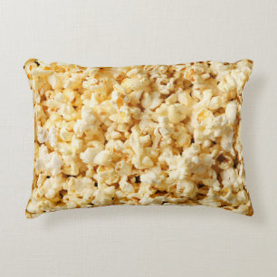 Cojín Decorativo Cinema Popcorn De Fondo Completo.