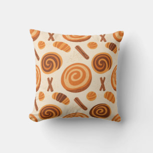 Cojín Decorativo Cinnamon Swirls Throw Blanket - Cálido Otoño