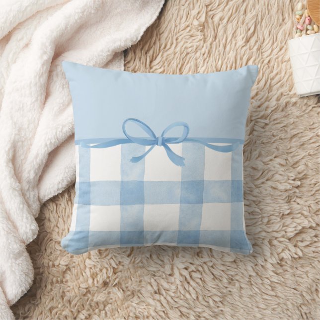 Cojín Decorativo Cinta Azul (Manta)