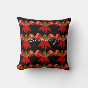 Cojín Decorativo Cinta roja Holly Thunder_Cove