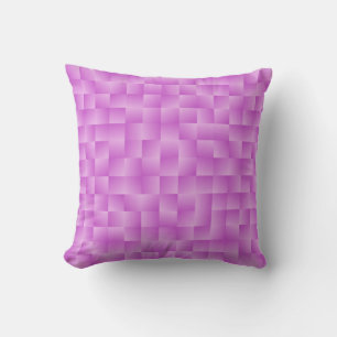 Cojín Decorativo Cintas satinadas - Violeta suave