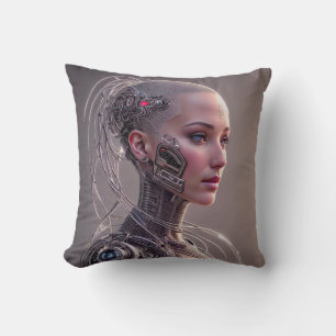 Cojín Decorativo Cirborg con muchos circuitos