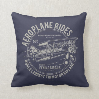 Cojín Decorativo Circo volador de aviones | Regalos de avión