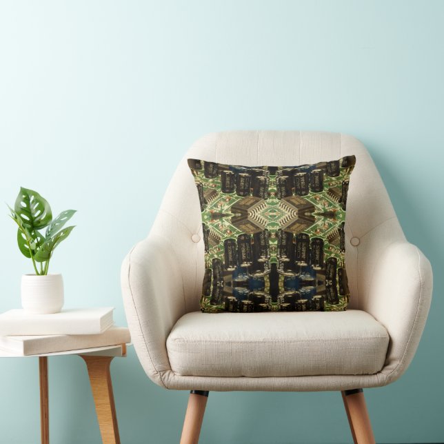 Cojín Decorativo Circuitos informáticos (Silla)