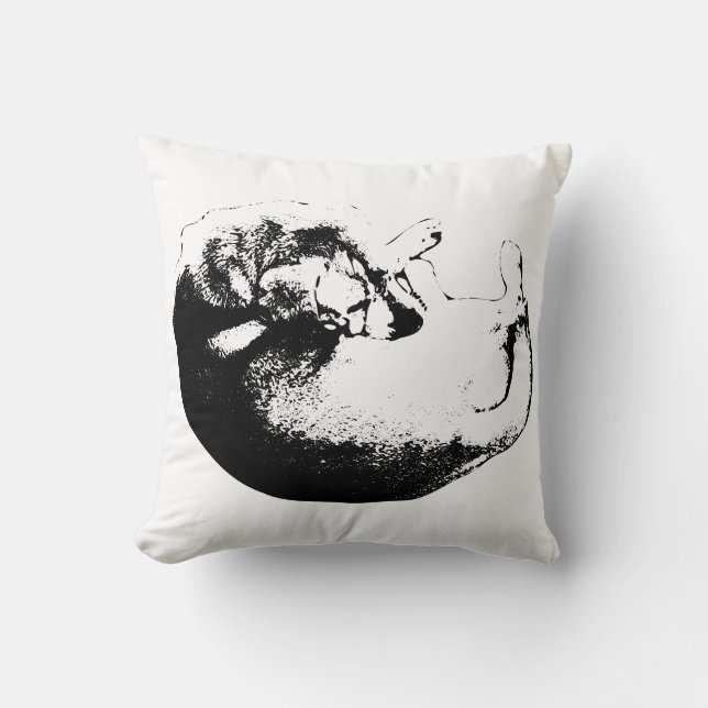 Cojín Decorativo Círculo de la puerta trasera (Anverso)